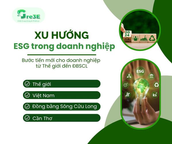 Hình ảnh thumbnail của bài viết XU HƯỚNG ESG TOÀN CẦU: Bước Tiến Mới Cho Doanh Nghiệp Từ Thế Giới Đến ĐBSCL